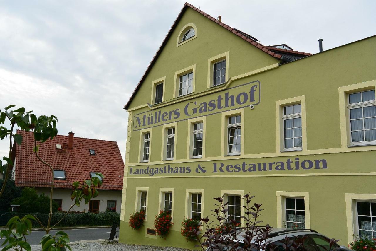 Landgasthaus Muellers Gasthof Радеберг Экстерьер фото