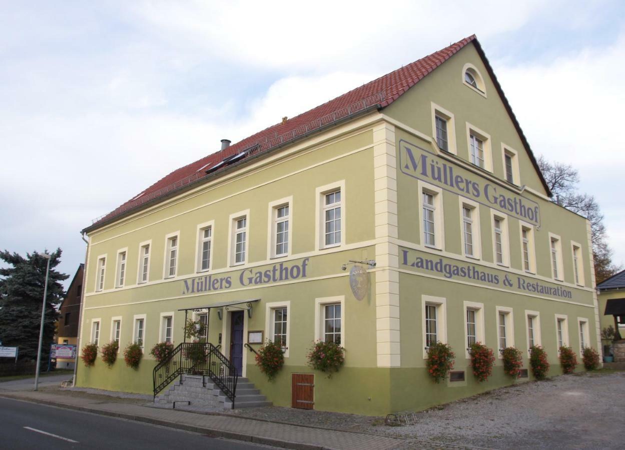 Landgasthaus Muellers Gasthof Радеберг Экстерьер фото